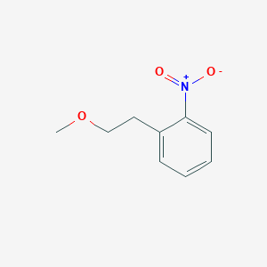 molecular formula C9H11NO3 B3075237 1-(2-Methoxyethyl)2-nitrobenzene CAS No. 102871-91-0