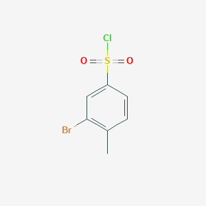 3-Bromo-4-methylbenzene-1-sulfonyl chloride