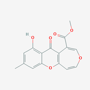 molecular formula C16H12O6 B3075548 异福苏菌烯醇 A CAS No. 1032392-18-9