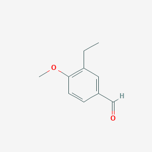 molecular formula C10H12O2 B3075624 3-Ethyl-4-methoxybenzaldehyde CAS No. 103323-26-8