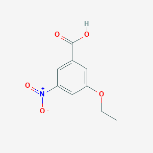 molecular formula C9H9NO5 B3075710 3-乙氧基-5-硝基苯甲酸 CAS No. 103440-97-7