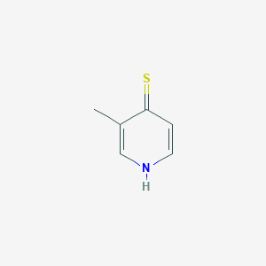 molecular formula C6H7NS B3075733 3-甲基-4-吡啶硫醇 CAS No. 10351-13-0
