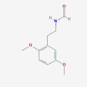 molecular formula C11H15NO3 B3076024 2-(2,5-Dimethoxyphenyl)ethylformamide CAS No. 103856-10-6