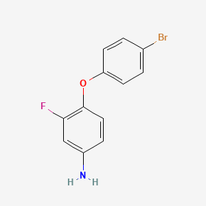 4-(4-Bromophenoxy)-3-fluoroaniline