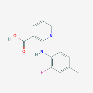 2-[(2-Fluoro-4-methylphenyl)amino]nicotinic acid