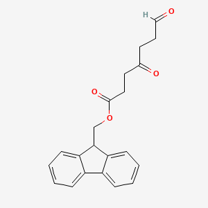 molecular formula C21H20O4 B3076240 DOHA-Fm CAS No. 1040404-88-3