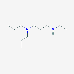 molecular formula C11H26N2 B3076764 N1-Ethyl-N3,N3-dipropyl-1,3-propanediamine CAS No. 1040691-55-1