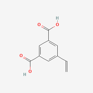 molecular formula C10H8O4 B3076831 5-乙烯基邻苯二甲酸 CAS No. 1041374-16-6