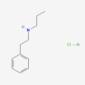 molecular formula C11H18ClN B3076863 N-propyl-2-phenylethylamine hydrochloride CAS No. 104178-96-3