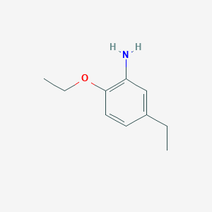 molecular formula C10H15NO B3077006 2-Ethoxy-5-ethylaniline CAS No. 104338-72-9