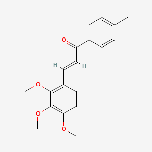 (2E)-1-(4-Methylphenyl)-3-(2,3,4-trimethoxyphenyl)prop-2-en-1-one