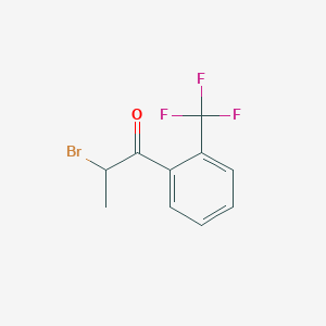2-Bromo-1-[2-(trifluoromethyl)phenyl]propan-1-one