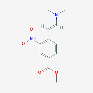 (E)-Methyl 4-(2-(dimethylamino)vinyl)-3-nitrobenzoate