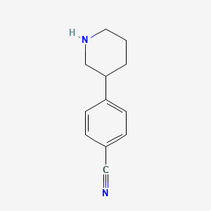 4-(Piperidin-3-yl)benzonitrile