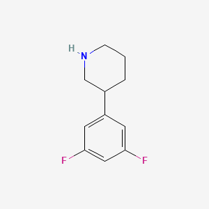 3-(3,5-Difluorophenyl)piperidine