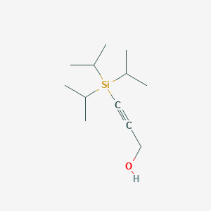 molecular formula C12H24OSi B3077265 3-Triisopropylsilyl-2-propyn-1-OL CAS No. 104493-07-4