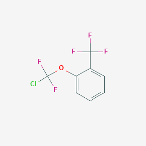 1-[Chloro(difluoro)methoxy]-2-(trifluoromethyl)benzene
