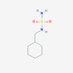 molecular formula C7H16N2O2S B3077396 N-(cyclohexylmethyl)aminosulfonamide CAS No. 1048017-50-0