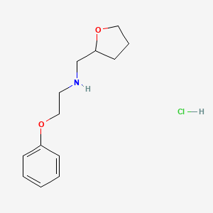 N-(2-Phenoxyethyl)-N-(tetrahydro-2-furanylmethyl)-amine hydrochloride