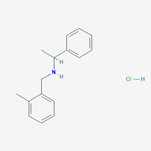 N-(2-Methylbenzyl)-1-phenylethanamine hydrochloride