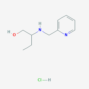 2-[(2-Pyridinylmethyl)amino]-1-butanol hydrochloride