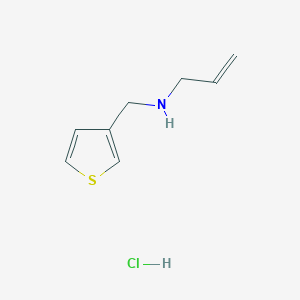 molecular formula C8H12ClNS B3077922 N-(3-Thienylmethyl)-2-propen-1-amine hydrochloride CAS No. 1049713-41-8