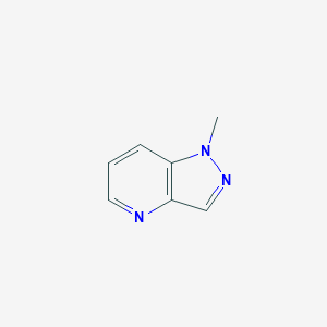molecular formula C7H7N3 B3077981 1-甲基-1H-吡唑并[4,3-B]吡啶 CAS No. 1049730-78-0