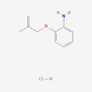 {2-[(2-Methyl-2-propen-1-yl)oxy]phenyl}amine hydrochloride