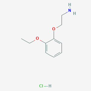 molecular formula C10H16ClNO2 B3078453 2-(2-ethoxyphenoxy)ethanamine Hydrochloride CAS No. 1051368-80-9