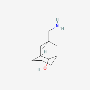 molecular formula C11H19NO B3078713 5-(氨基甲基)金刚烷-2-醇 CAS No. 1053170-70-9
