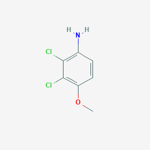 molecular formula C7H7Cl2NO B3078869 2,3-Dichloro-4-methoxyaniline CAS No. 105630-40-8