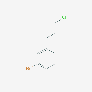 molecular formula C9H10BrCl B3078969 1-溴-3-(3-氯丙基)苯 CAS No. 1057673-67-2