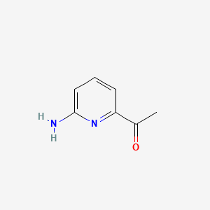 molecular formula C7H8N2O B3079082 1-(6-Aminopyridin-2-YL)ethanone CAS No. 1060801-23-1