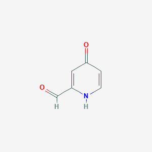 molecular formula C6H5NO2 B3079112 4-Hydroxypicolinaldehyde CAS No. 1060809-85-9