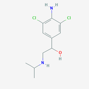 molecular formula C11H16Cl2N2O B030792 克仑特罗醇 CAS No. 38339-11-6