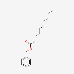 molecular formula C18H26O2 B3079224 十一碳烯酸苄酯 CAS No. 106262-52-6