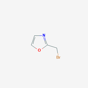 molecular formula C4H4BrNO B3079304 2-(溴甲基)-1,3-噁唑 CAS No. 1065073-35-9