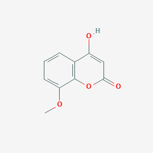 molecular formula C10H8O4 B3079350 4-Hydroxy-8-methoxy-2H-chromen-2-one CAS No. 106754-13-6