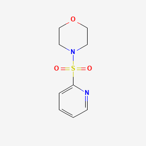 molecular formula C9H12N2O3S B3079354 4-(Pyridin-2-ylsulfonyl)morpholine CAS No. 106762-44-1