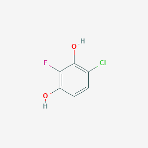 molecular formula C6H4ClFO2 B3079489 4-氯-2-氟间苯二酚 CAS No. 1070868-27-7