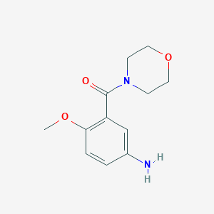 (5-Amino-2-methoxyphenyl)(morpholino)methanone