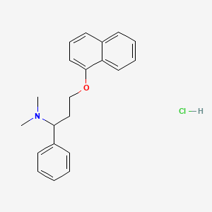 molecular formula C21H24ClNO B3079633 DL-Dapoxetine Hydrochloride CAS No. 1071929-03-7
