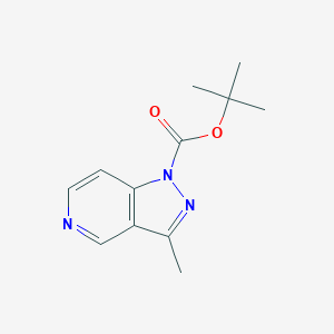 tert-butyl 3-methyl-1H-pyrazolo[4,3-c]pyridine-1-carboxylate