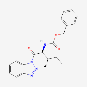 molecular formula C20H22N4O3 B3079649 Z-Ile-Bt, 95% CAS No. 1072442-07-9