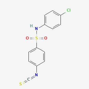 N-(4-chlorophenyl)-4-isothiocyanatobenzenesulfonamide