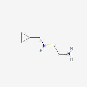 molecular formula C6H14N2 B3079776 (2-氨基乙基)(环丙基甲基)胺 CAS No. 107429-85-6