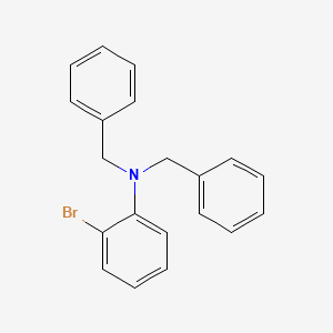 molecular formula C20H18BrN B3079781 N,N-dibenzyl-2-bromoaniline CAS No. 1075193-04-2