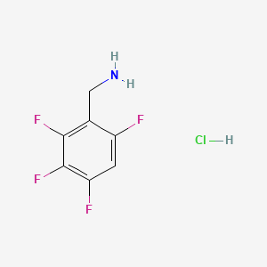 molecular formula C7H6ClF4N B3079925 2,3,4,6-四氟苄胺盐酸盐 CAS No. 1078610-94-2