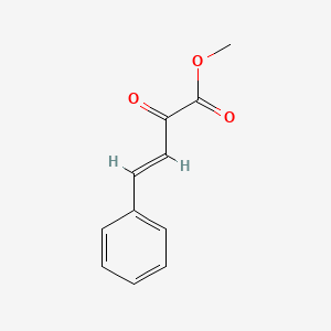 molecular formula C11H10O3 B3079993 3-Butenoic acid, 2-oxo-4-phenyl-, methyl ester CAS No. 107969-78-8