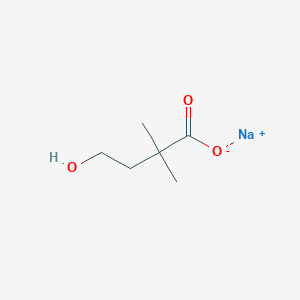 Sodium 4-hydroxy-2,2-dimethylbutanoate